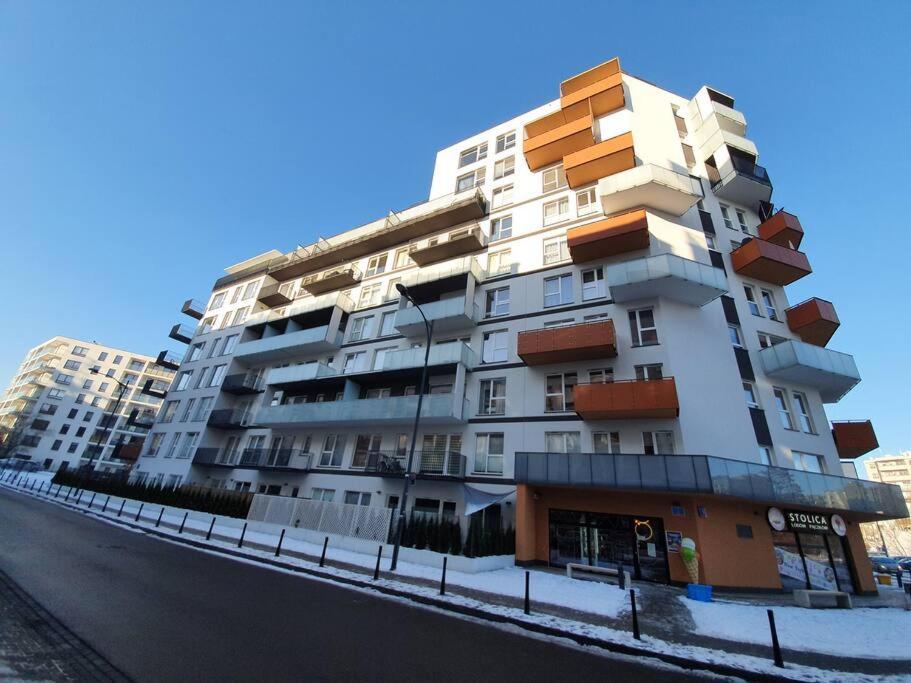Home Apartament Metro Mlociny 97 华沙 外观 照片